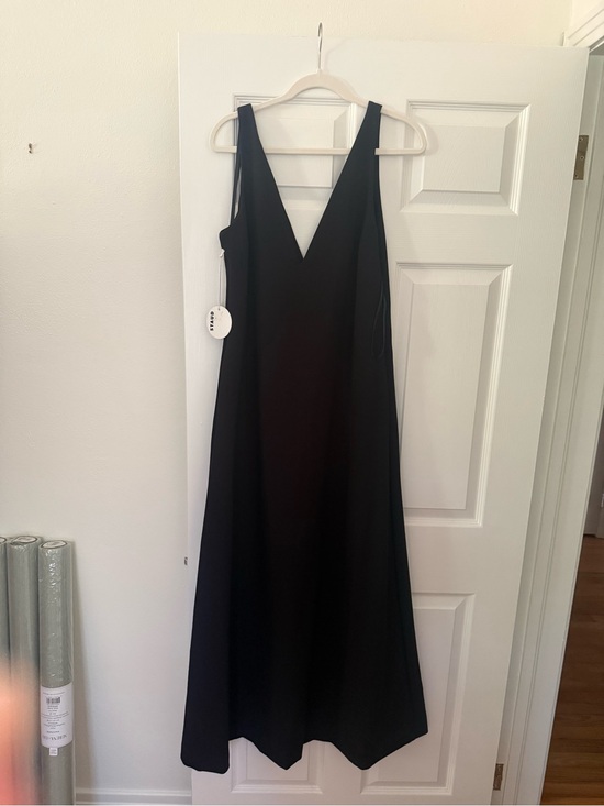 STAUD Dresses & Skirts - STAUD Black V-Neck Maxi Dress